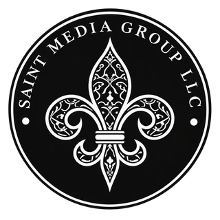 Saint Media Group monochrome seal